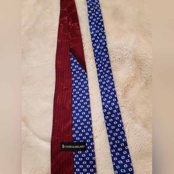 Conte Di Milano Men's Tie - Picture 7 of 8